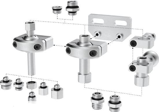 Composant de main de préhension - Compatible accessoires & outillages - Modularité maximale_0