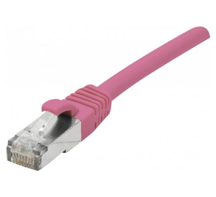 Cordon RJ45 Catégorie 6A F/UTP LS0H Snagless Rose - 15 m - 854356_0