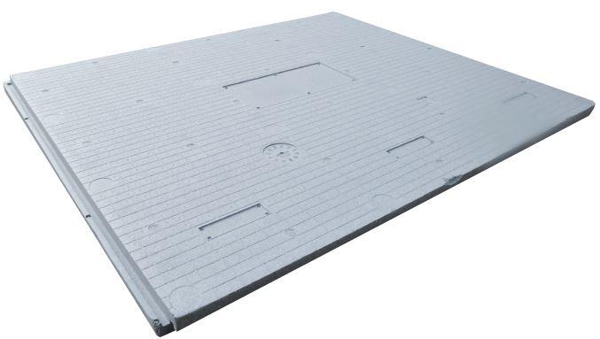 Dalle Rothaplane - Polystyrène graphite certifié Certitherm - 1400x1175 mm - pour plancher chauffant hydraulique_0