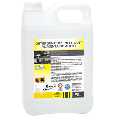 Détergent désinfectant - Action bactéricide et fongicide - Homologué ministère de l'agriculture_0