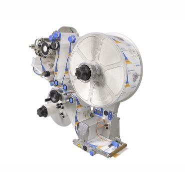 Étiqueteuse HERMA 400 - compacte, modulaire avec servo-moteur, rouleaux jusqu'à 500mm_0