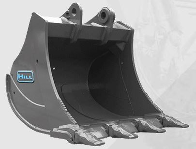 Godet d'excavation Titan HDX Hill - Poutre secondaire pour meilleure solidité - Lame en D pour pénétration maximale_0