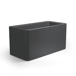 Jardinière quadris 40 long - GRIS ANTHRACITE - gris 5400000060526_0