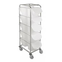 MATERIEL CHR PRO Echelle pour Bac à Ingrédients 15 L Acier15400 600x1780mm - 685071244487_0