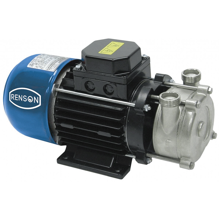 Pompe liquide alimentaire tri RENSON - modèle ALT 50 - acier inoxydable AISI 316 - débit max 200 lt/min_0