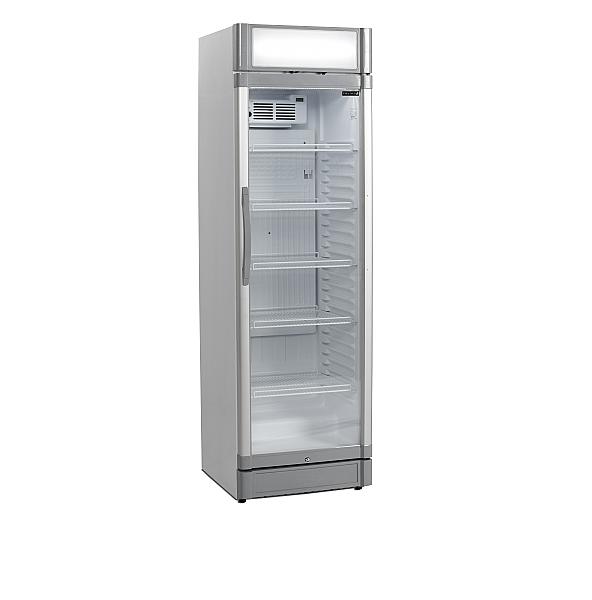 Réfrigérateur à boissons 372 litres extérieur blanc porte aluminium - GBC375CP_0