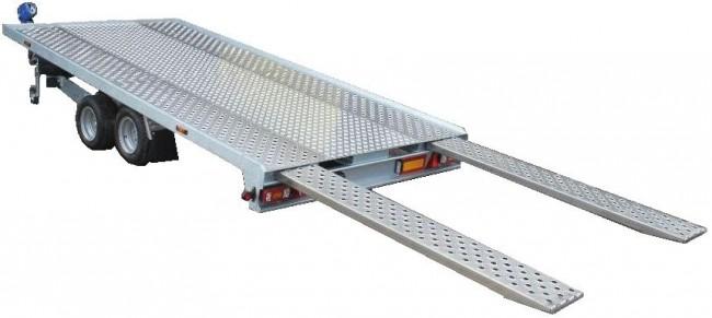 Remorque porte voiture-plateau - 4,00 x 2,00 m - 2700 kg - GALA RIGEL 40 27_0