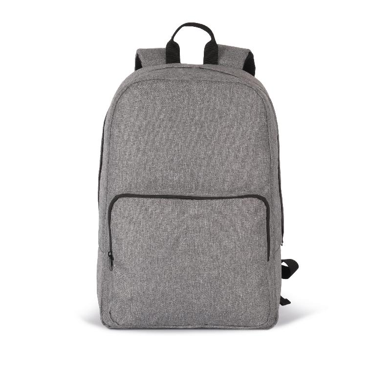 Sac à dos de travail recyclé matelassé - Kimood - Réf: KI0891 - Porte-ordinateur jusqu'à 15 pouces_0
