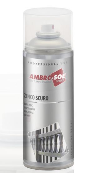 Z351 - Bombe de galvanisation à froid - Ambro-Sol - Zinc foncé - Contenance 400 ml_0