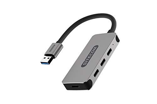 SITECOM CN-388 HUB USB 4 PORTS | USB 3.1 MÂLE VERS 4 PORTS USB-C 3.1 F_0
