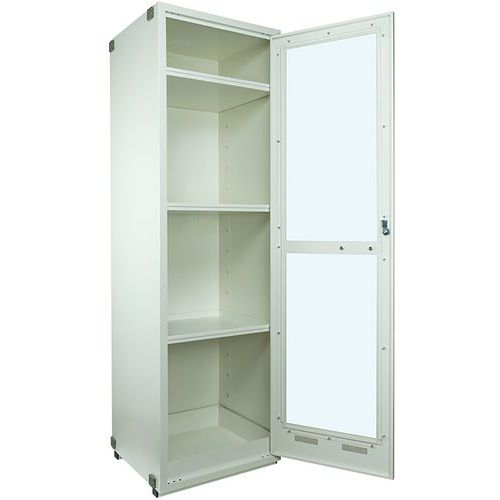 ARMOIRE DE LABORATOIRE 1 PORTE VITRÉE - TRIONYX