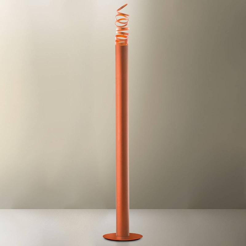 ARTEMIDE DÉCOMPOSÉ LAMPADAIRE LED ORANGE