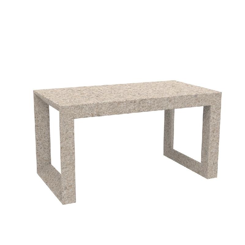 Banc design in & out FRAME - granit crème_0