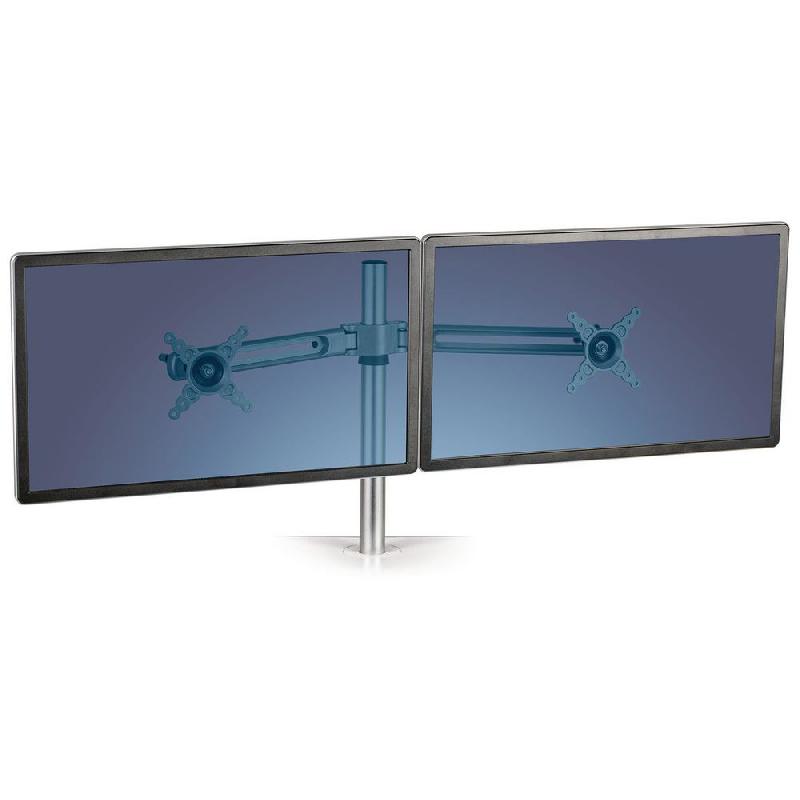BRAS PORTE ECRAN DOUBLE FELLOWES LOTUS DX