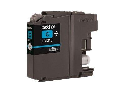 BROTHER LC121C - CYAN - ORIGINAL - CARTOUCHE D'ENCRE