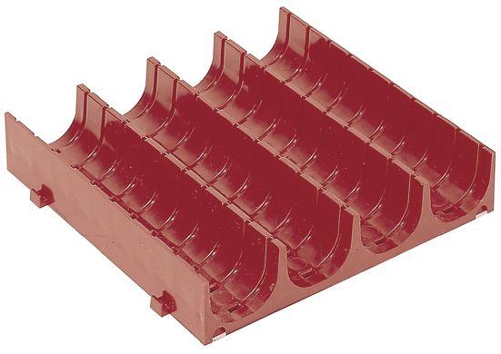 CASIER PLASTIQUE MULTIPLE 4 ELEMENTS HECO HECPA12