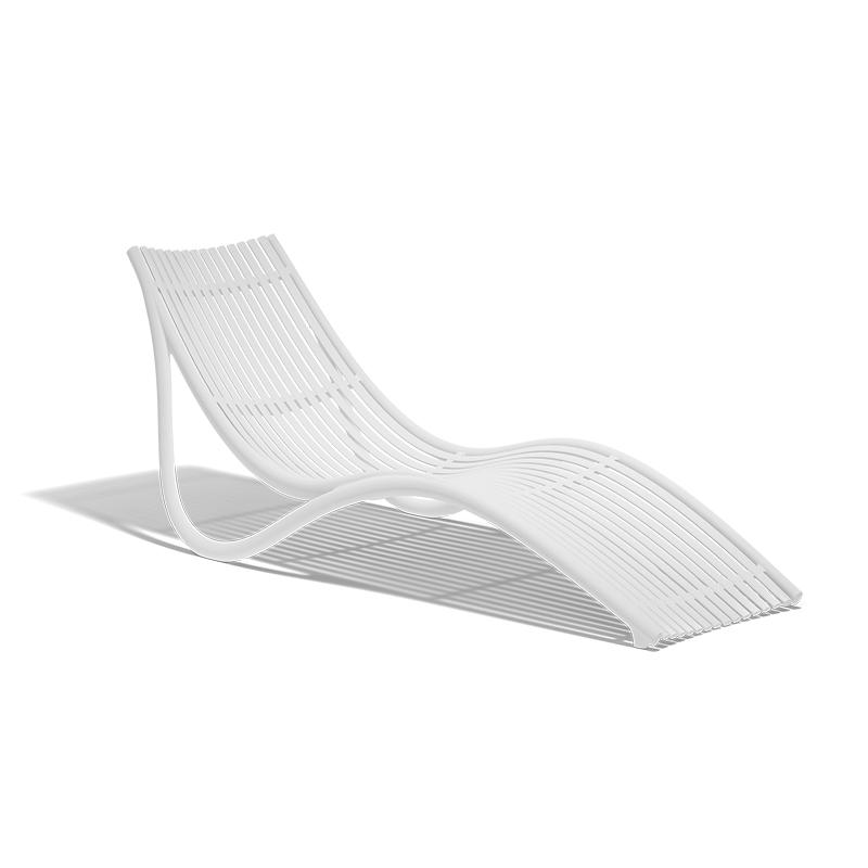 Chaise Longue IBIZA - blanc_0