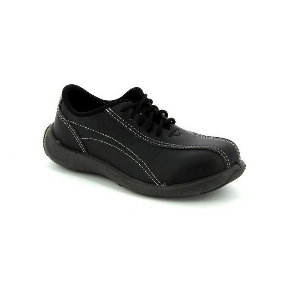 Chaussures de sécurité femme Marie noir S24 - norme S3 avec embout acier et technologie Thermy-Tex_0