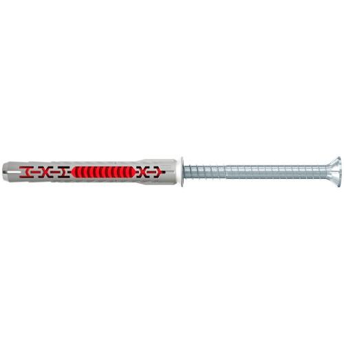 CHEVILLES RALLONGÉES DUOXPAND VIS TÊTE FRAISÉE 10 X 140 MM PAR 50 FISCHER