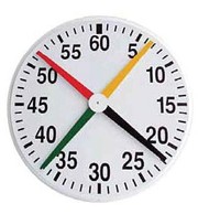 Chronomètres pour piscines - horloge compte-secondes - lisibilité optimale - 2 tailles disponibles_0