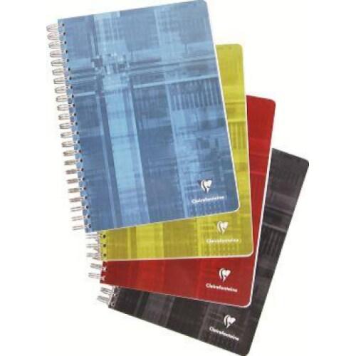 Clairefontaine Lot de 3 Cahier Metric A4, 360p./180 feuilles 90 g/m² reliure intégrale, quadrillé 5x5 - 3329680818208_0