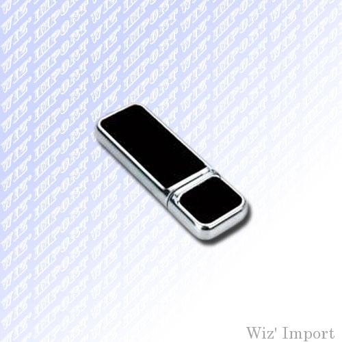 CLÉ USB PUBLICITAIRE MÉTAL AVEC CUIR STYLE CLASS