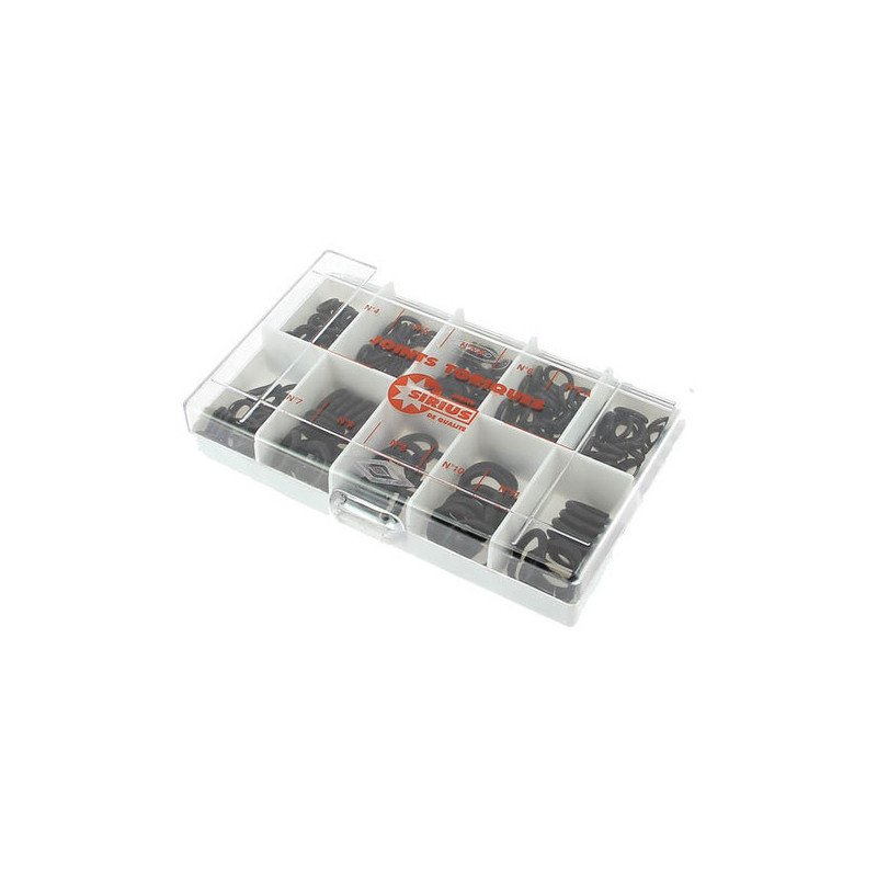 COFFRET DE JOINTS TORIQUES PM POUR ROBINET N°4 AU N°11 - SIRIUS - 189900