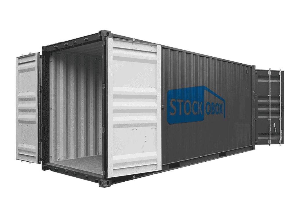 Conteneur maritime double-door 20 pieds - Double accès, robuste et polyvalent_1