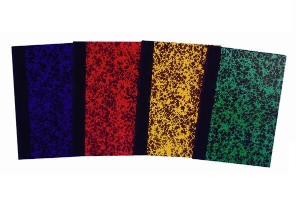 Corrigé couverture marbrée Annonay tracé Journal folioté - 18x23 - 200 p. - 3416790614124_0