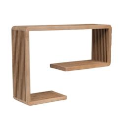 Etagère murale Calopsite 60 cm -  Marron Autre Bois Amadeus 60x21 cm - marron Bois massif 3520071971131_0