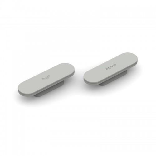 FERMETURE MAGNÉTIQUE POUR PORTE D'INTÉRIEUR MAGNOTICA PRO - GRIS ARGENTA