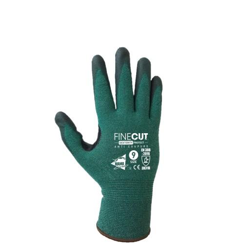 GANTS ANTICOUPURE À ENDUCTION PU - JAUGE 18 - FINECUT - TAILLE 10 MANUSWEET