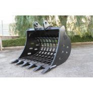 GSQ100-700 - Godet squelette 700 mm pour minipelles 7,5 à 9T - Uniter 45 - Type ESCO_0
