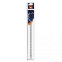 JPC REGLET INOX 2 FACES MM ET 1/2MM 30 CM