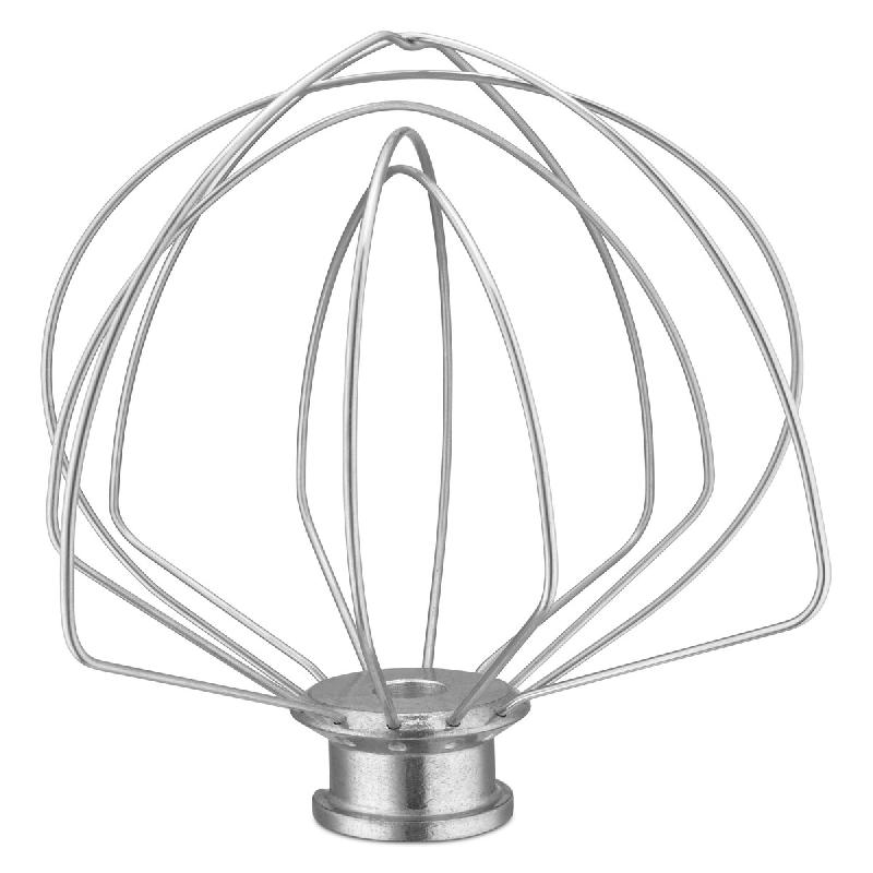 KITCHENAID fouet pour robot à tête inclinable 5KSMBL6W - argenté acier 859711666370_0
