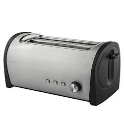 KUKEN Küken Grille-pain 2 fentes longues 1400 W Inox - 8425160336226_0