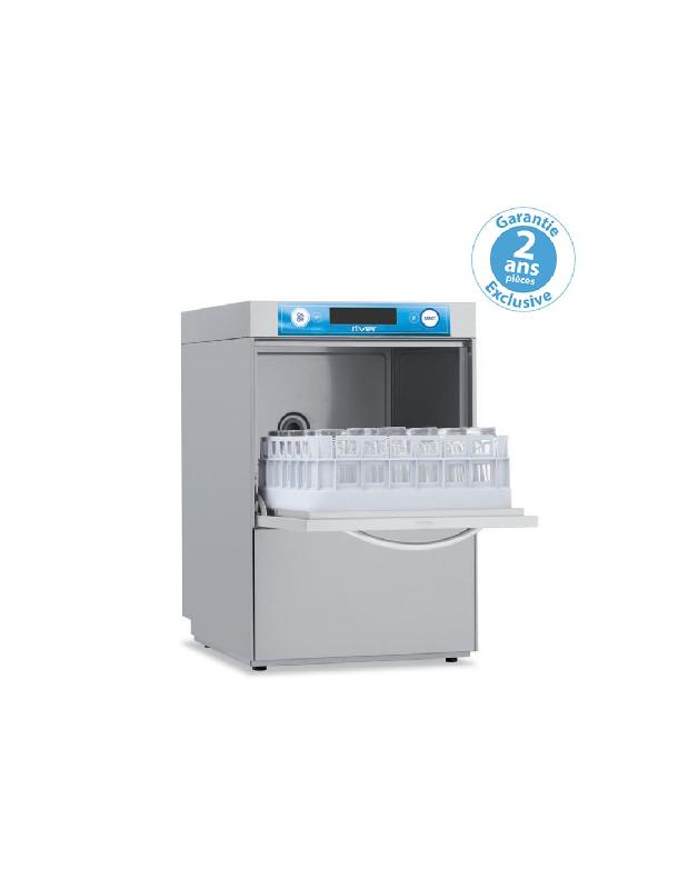 Lave-verres panier 40x40 ELETTROBAR - acier inoxydable AISI304, commandes électroniques avancées, technologies brevetées EGI®, EPS®, ERT®, EWT®, ECS®, EDT®, ENL®_0