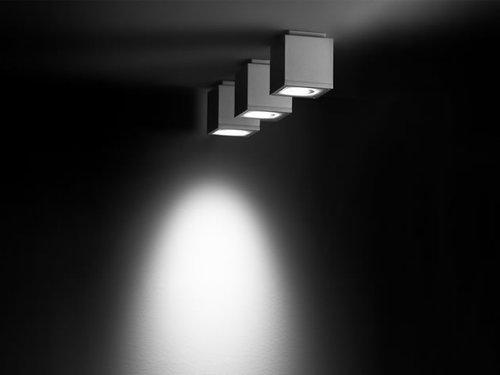 Loft - luminaires plafonniers extérieurs - Sistemalux - Aluminium moulé, LEDs haute efficacité, IP65_0