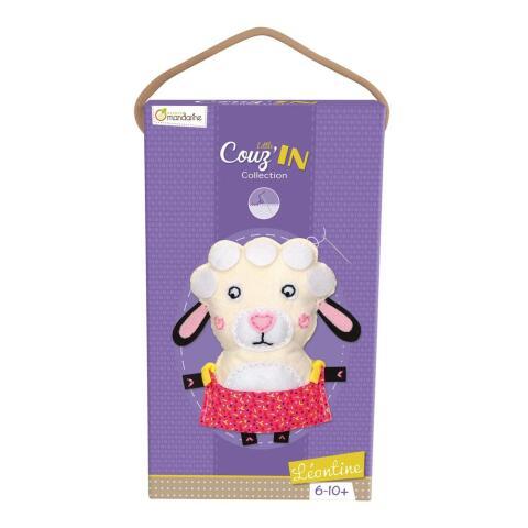LOT DE 3 - * LITTLE COUZ'IN, LÉONTINE LE MOUTON - BLANC