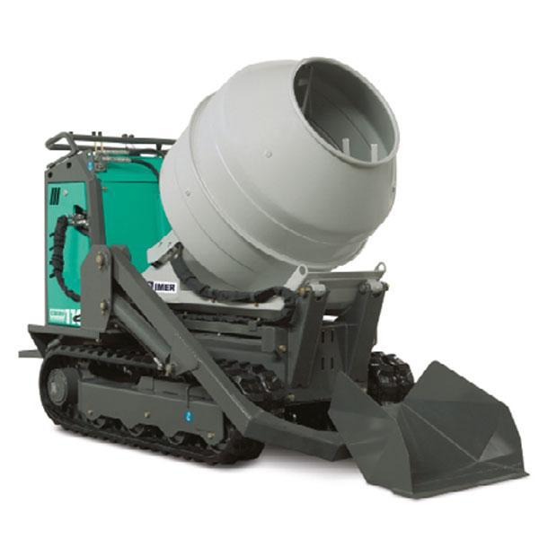 Mini transporteur Diesel CARRY 110 BC avec bétonnière capacité 350 litres et pelle - IMER - 0801C2031101_0