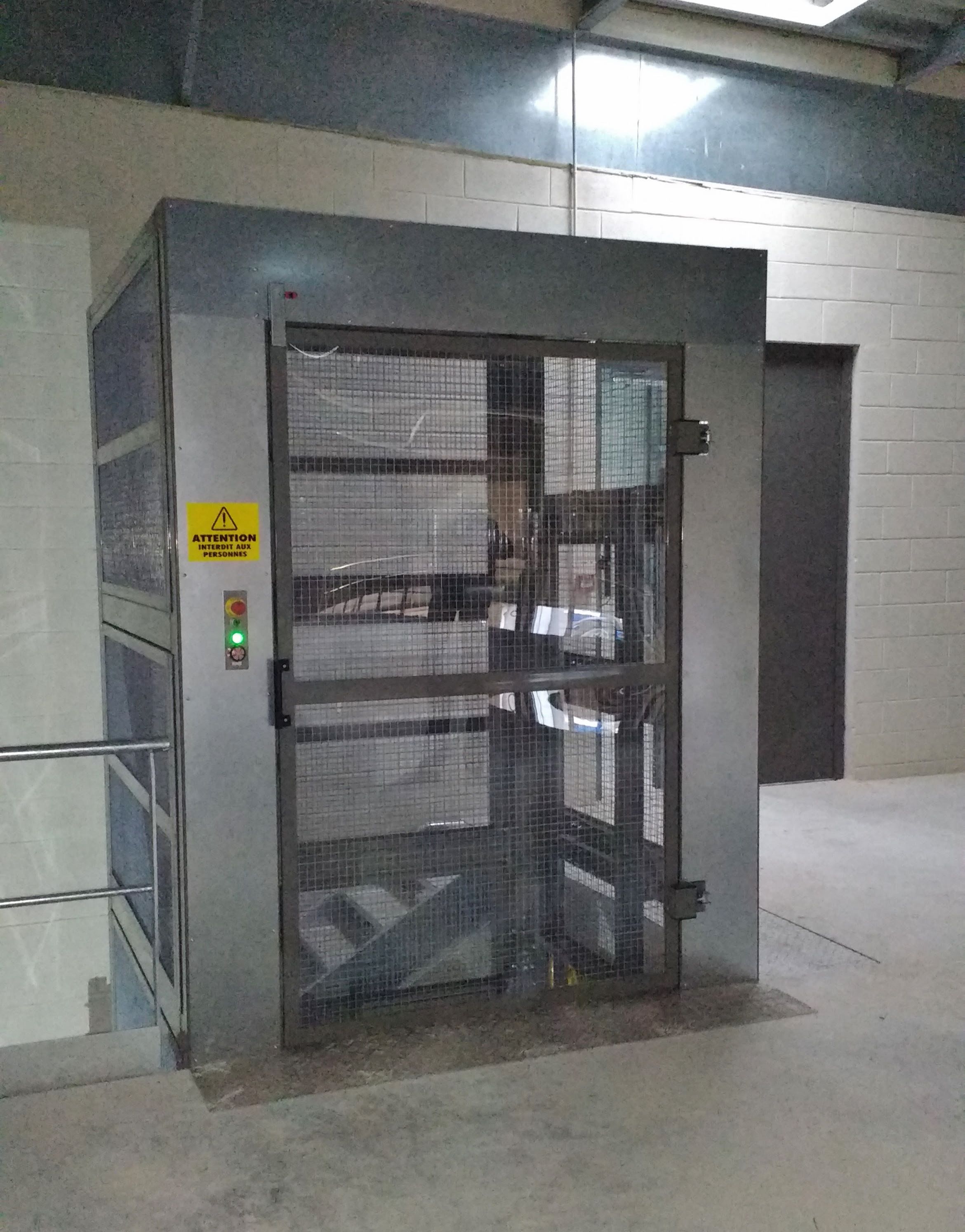 Monte-charges spécifiques pour box de stockage - Hamon - capacité 300 à 2000 kg - options sur mesure_0