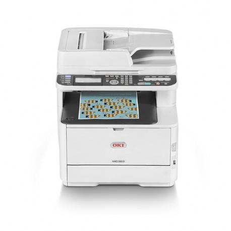 Imprimante multifonction Oki MC363dnw - LED - A4 - 600 x 600 DPI - 30 ppm - Wifi - Noir/Blanc_0