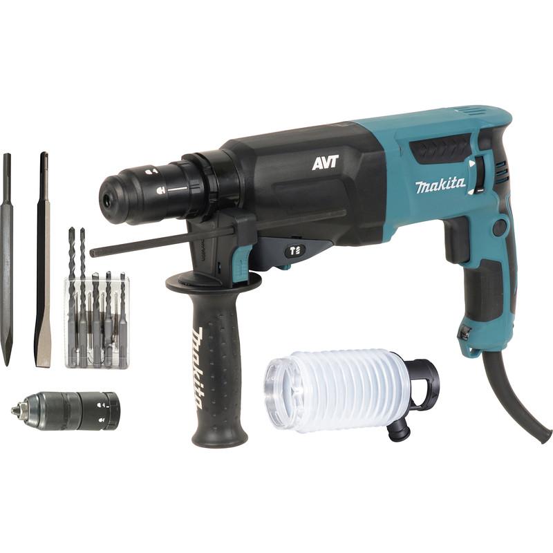 PERFO-BURINEUR MAKITA HR2631FTX4 SDS PLUS 800W