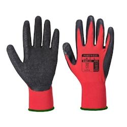 Portwest - Gants manutention en latex FLEX GRIP Rouge / Noir Taille 9 - 5036108279647_0