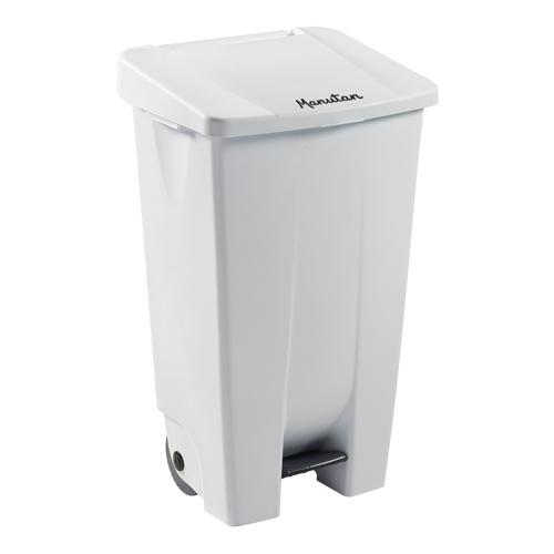 POUBELLE MOBILE À PÉDALE - TRI SÉLECTIF 120 L - MANUTAN EXPERT