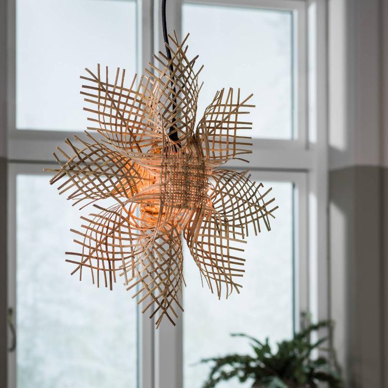PR HOME CAROL ÉTOILE DÉCO EN ROTIN Ø 46 CM