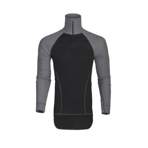 PROJOB 3103 SOUS VETEMENT THERMO REGULATEUR COL ZIP NOIR - TAILLE M