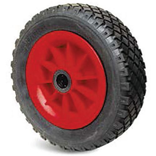 ROUE INCREVABLE EN POLYPROPYLÈNE Ø400MM ALÉSAGE 25MM - 150KG - GUITEL