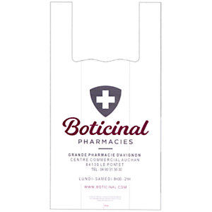 SAC BRETELLES IMPRIMÉ BOTICINAL 26X12X45 AVIGNON