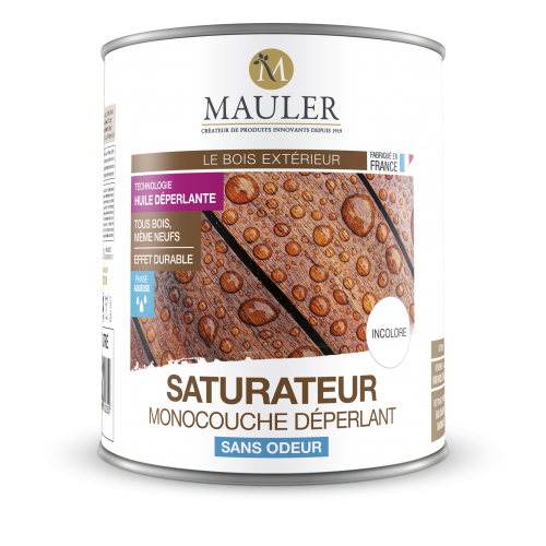 SATURATEUR MONOCOUCHE DÉPERLANT - 2,5 LITRES - TECK MAULER